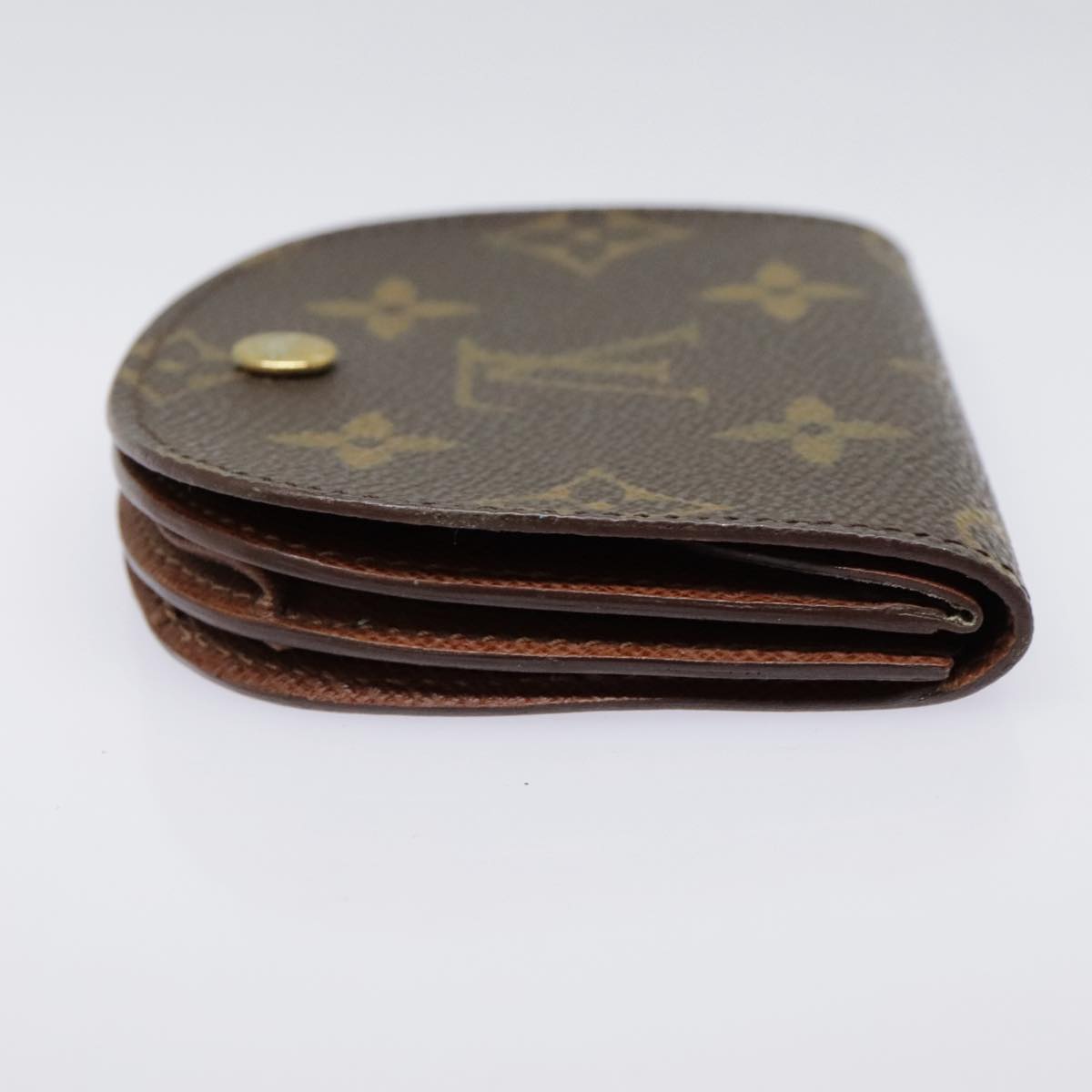 LOUIS VUITTON Monogram Porte Monnaie Guze Coin Purse M61970 LV Auth th5326