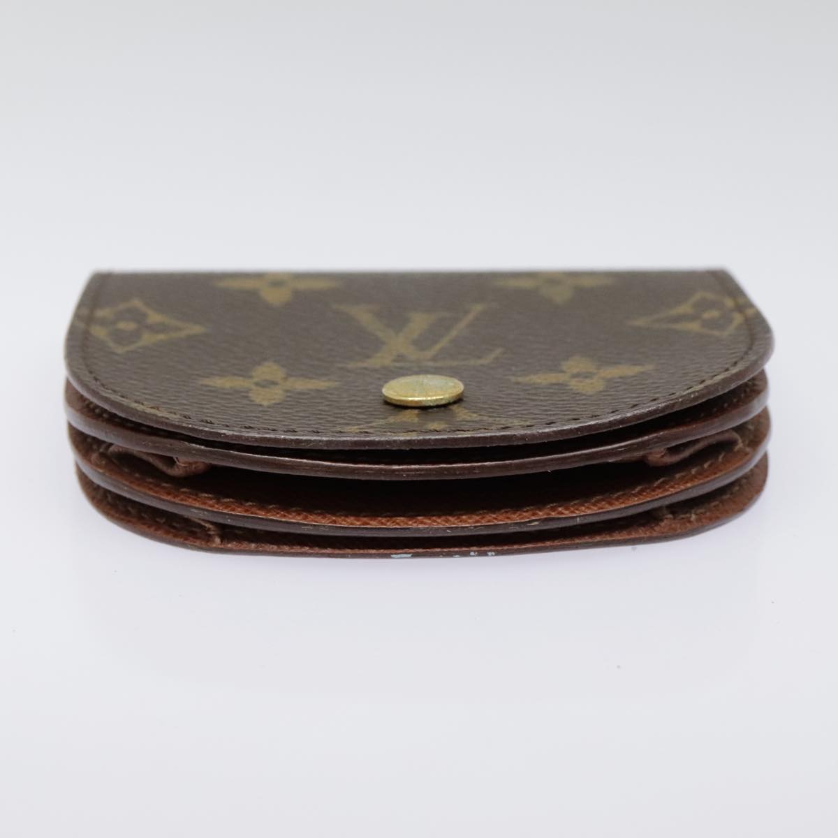 LOUIS VUITTON Monogram Porte Monnaie Guze Coin Purse M61970 LV Auth th5326