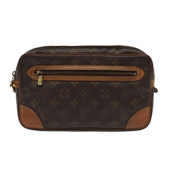 LOUIS VUITTON Monogram Marly Dragonne GM Clutch Bag M51825 LV Auth th5332