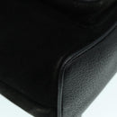 GUCCI Bamboo Backpack Suede Leather Black Gold 003 1956 0030 Auth th5335-17