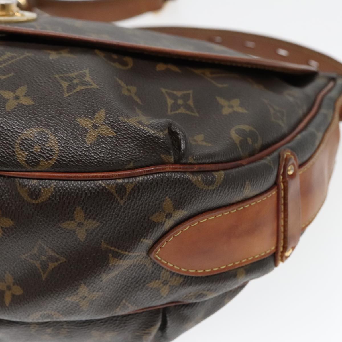 LOUIS VUITTON Monogram Tolum PM Shoulder Bag M40076 LV Auth th5340