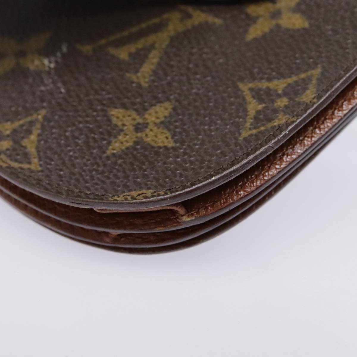 LOUIS VUITTON Monogram Porte Monnaie Guze Coin Purse M61970 LV Auth th5345