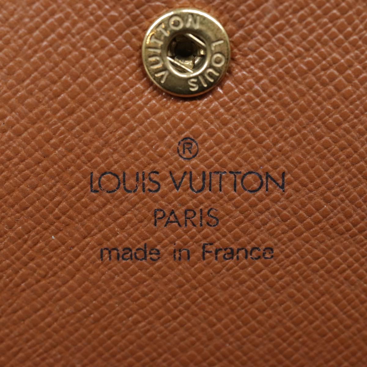 LOUIS VUITTON Monogram Porte Monnaie Guze Coin Purse M61970 LV Auth th5345