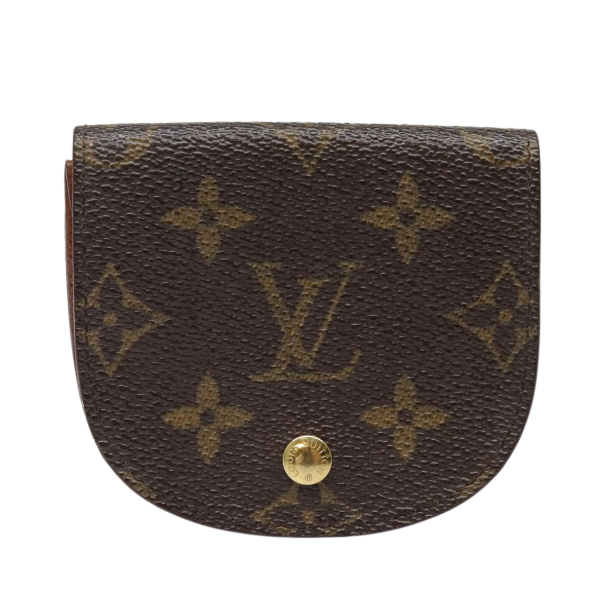 LOUIS VUITTON Monogram Porte Monnaie Guze Coin Purse M61970 LV Auth th5345