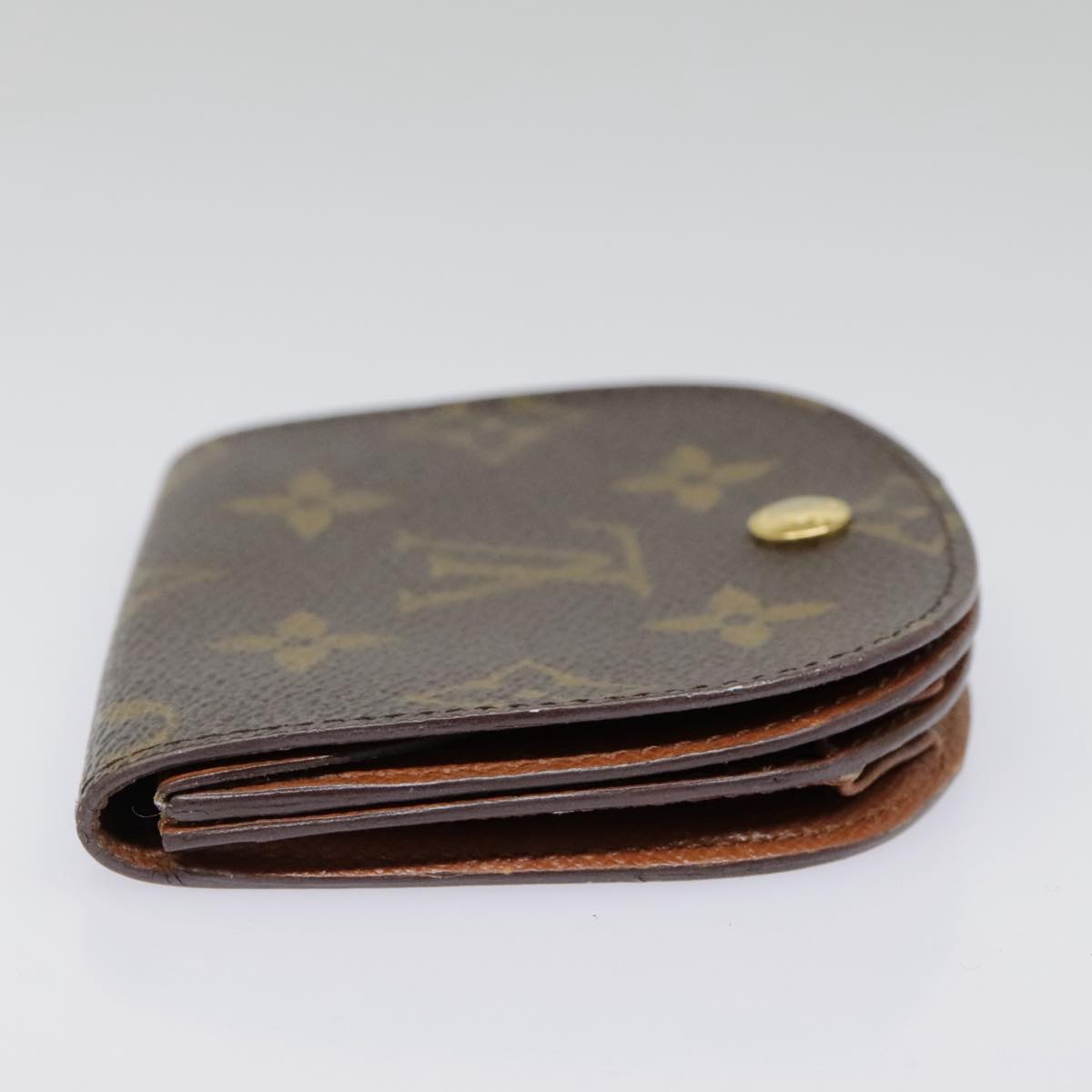 LOUIS VUITTON Monogram Porte Monnaie Guze Coin Purse M61970 LV Auth th5345