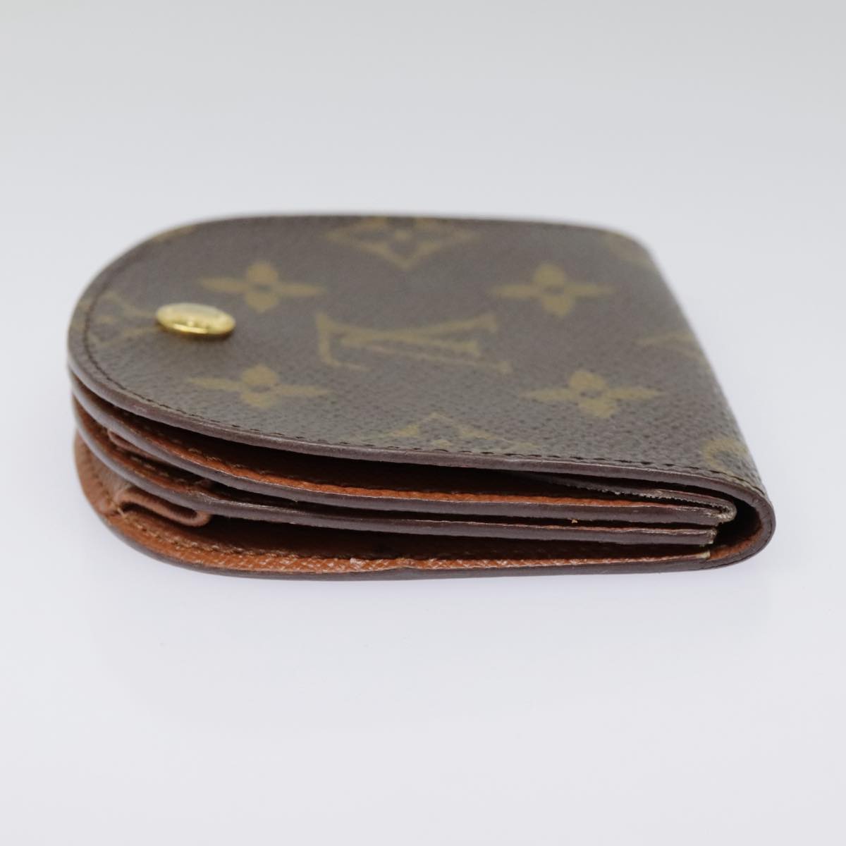 LOUIS VUITTON Monogram Porte Monnaie Guze Coin Purse M61970 LV Auth th5345