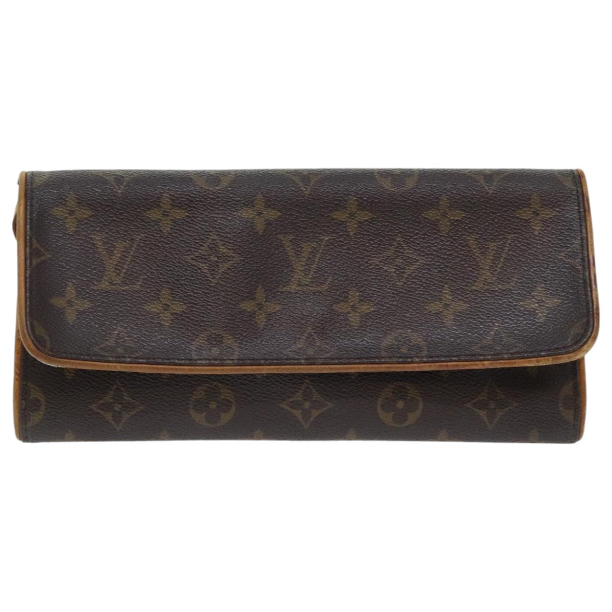 LOUIS VUITTON Monogram Pochette Twin GM Shoulder Bag M51852 LV Auth th5347