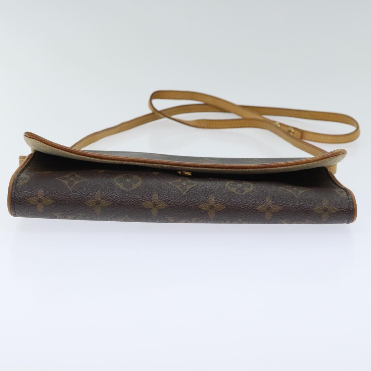 LOUIS VUITTON Monogram Pochette Twin GM Shoulder Bag M51852 LV Auth th5347