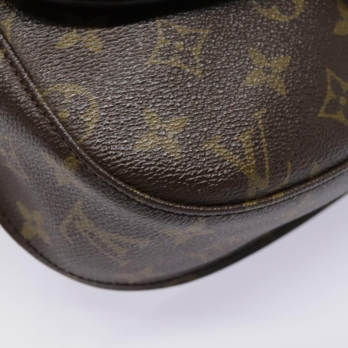 LOUIS VUITTON Monogram Saint Cloud GM Shoulder Bag M51242 LV Auth th5353