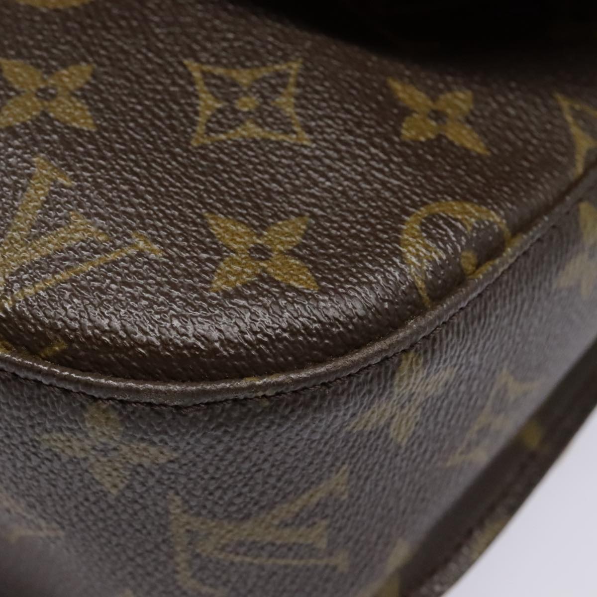 LOUIS VUITTON Monogram Saint Cloud GM Shoulder Bag M51242 LV Auth th5353