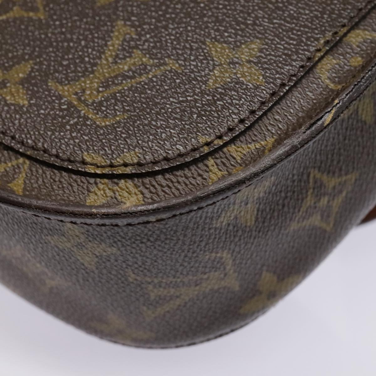 LOUIS VUITTON Monogram Saint Cloud GM Shoulder Bag M51242 LV Auth th5353