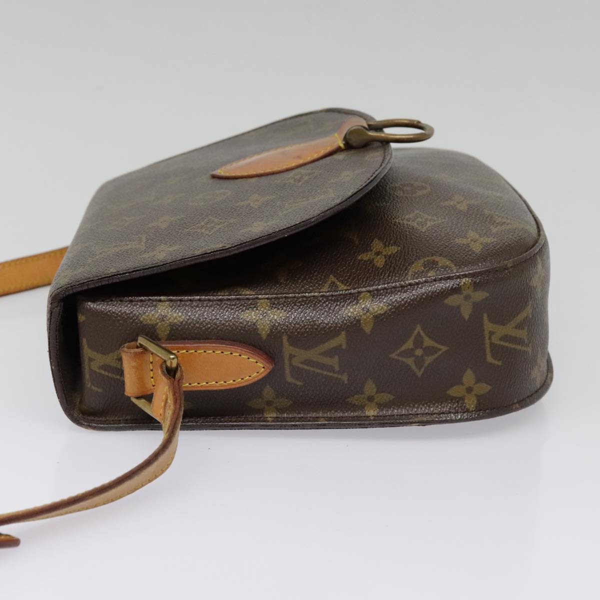 LOUIS VUITTON Monogram Saint Cloud GM Shoulder Bag M51242 LV Auth th5353