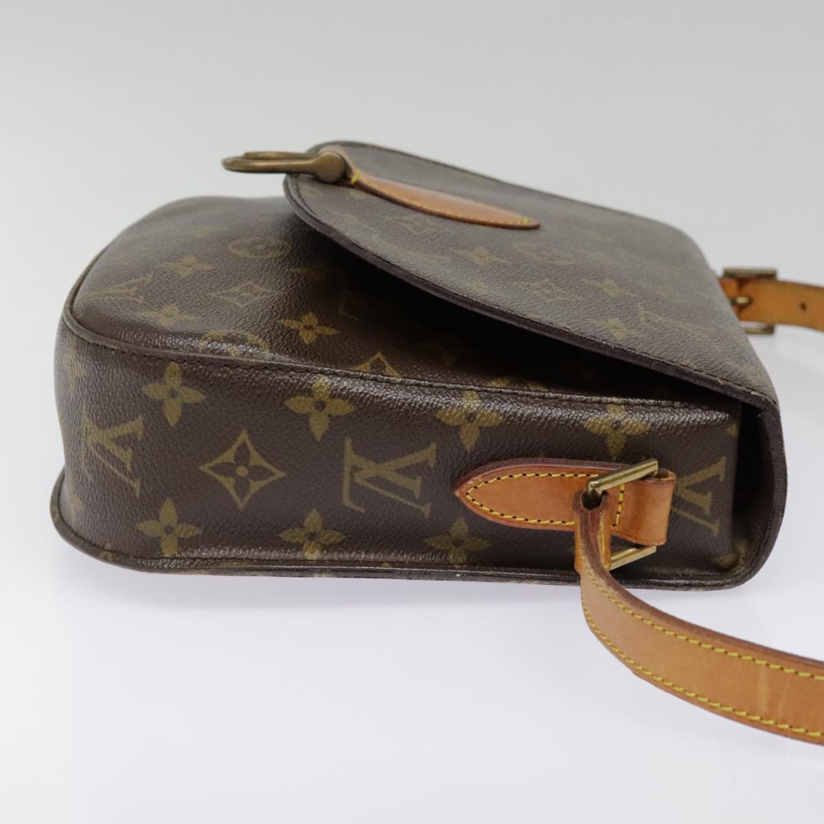 LOUIS VUITTON Monogram Saint Cloud GM Shoulder Bag M51242 LV Auth th5353