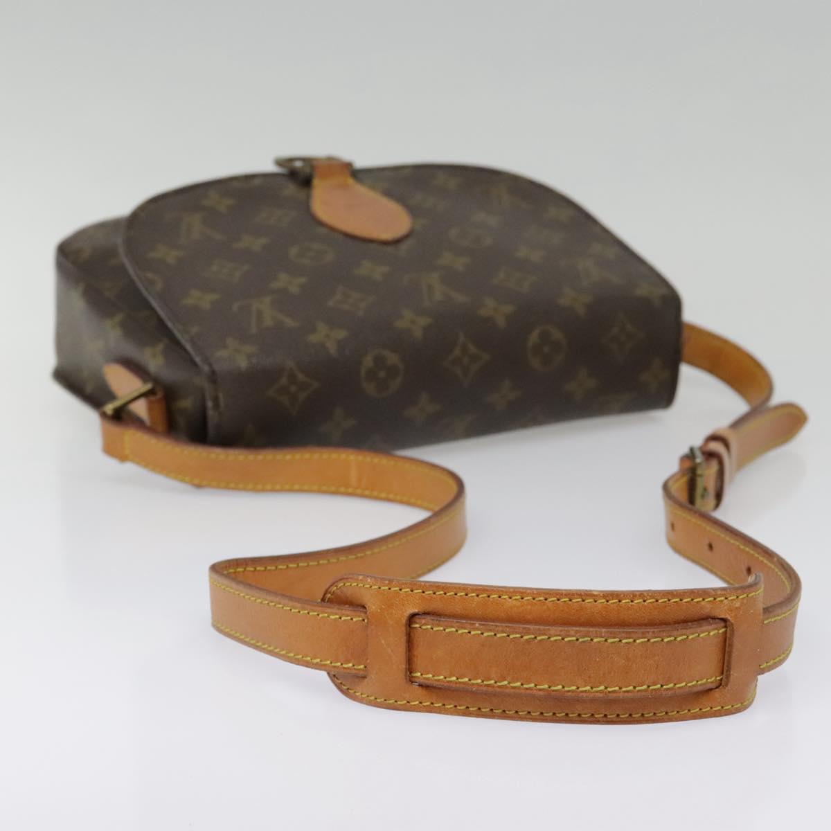 LOUIS VUITTON Monogram Saint Cloud GM Shoulder Bag M51242 LV Auth th5353