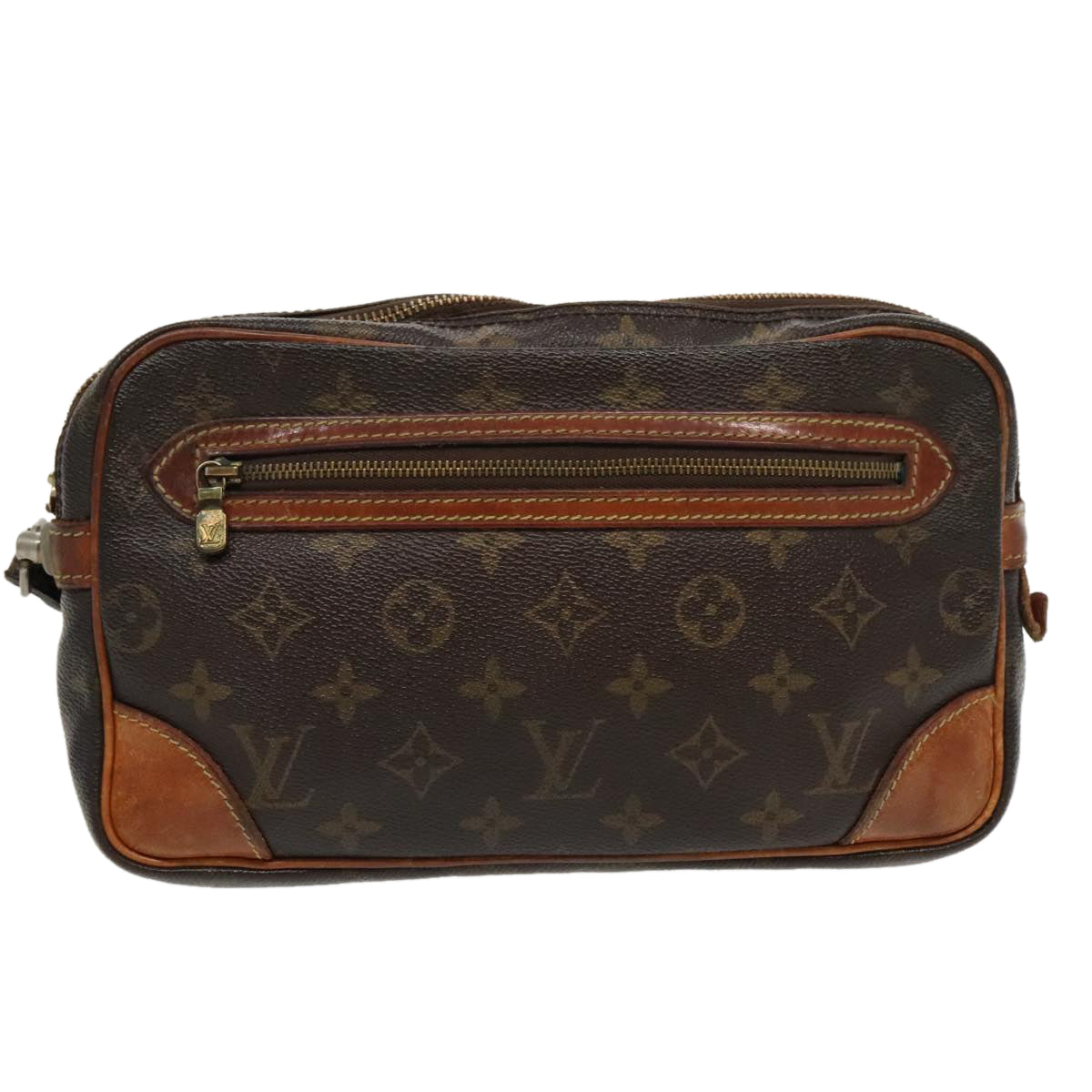 LOUIS VUITTON Monogram Marly Dragonne GM Clutch Bag M51825 LV Auth th5359