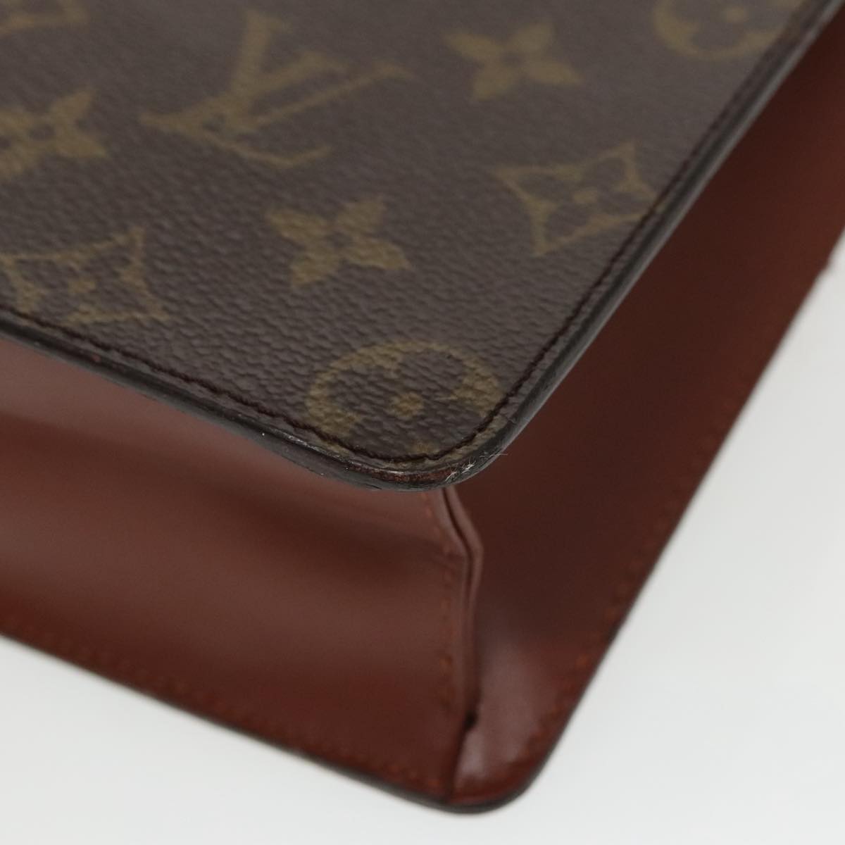 LOUIS VUITTON Monogram Pochette Homme Clutch Bag M51795 LV Auth th5361