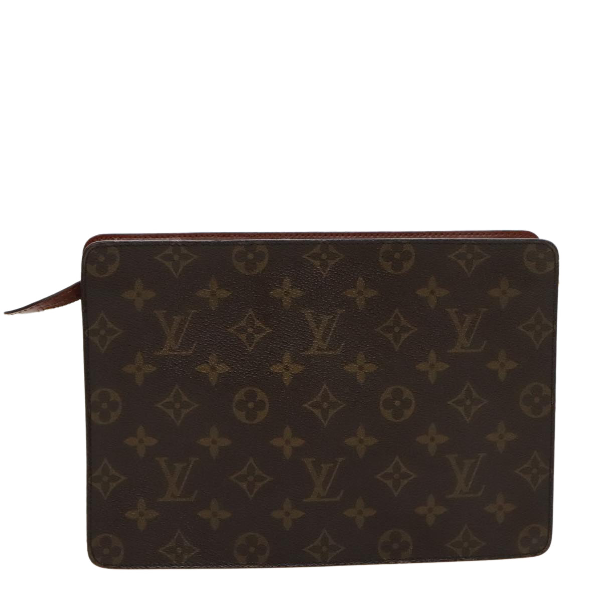 LOUIS VUITTON Monogram Pochette Homme Clutch Bag M51795 LV Auth th5361 - 0