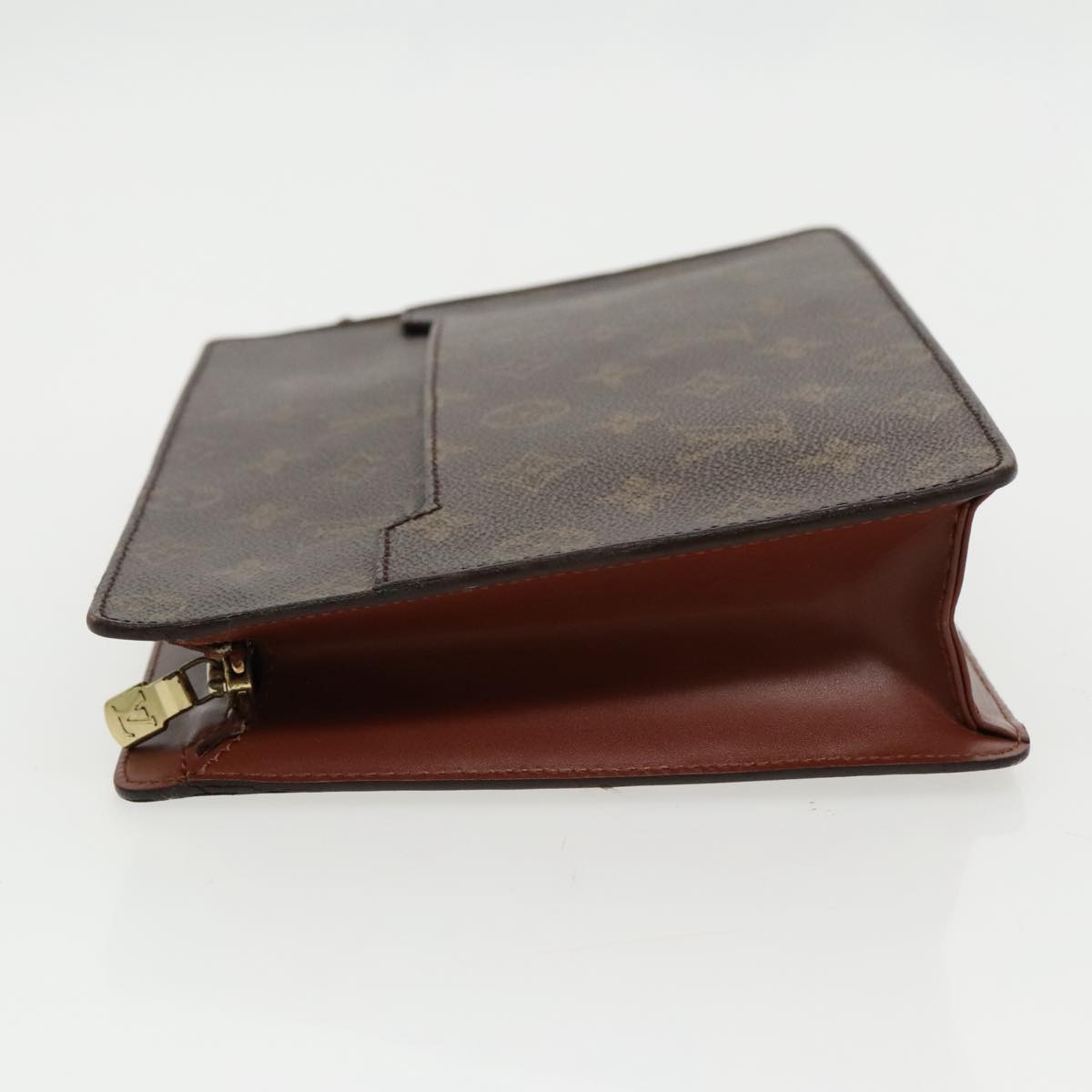 LOUIS VUITTON Monogram Pochette Homme Clutch Bag M51795 LV Auth th5361