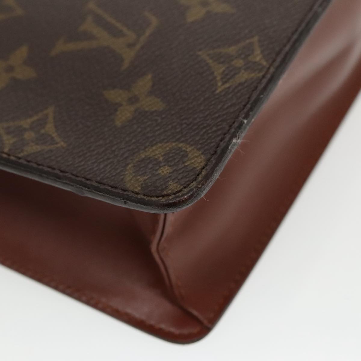 LOUIS VUITTON Monogram Pochette Homme Clutch Bag M51795 LV Auth th5361