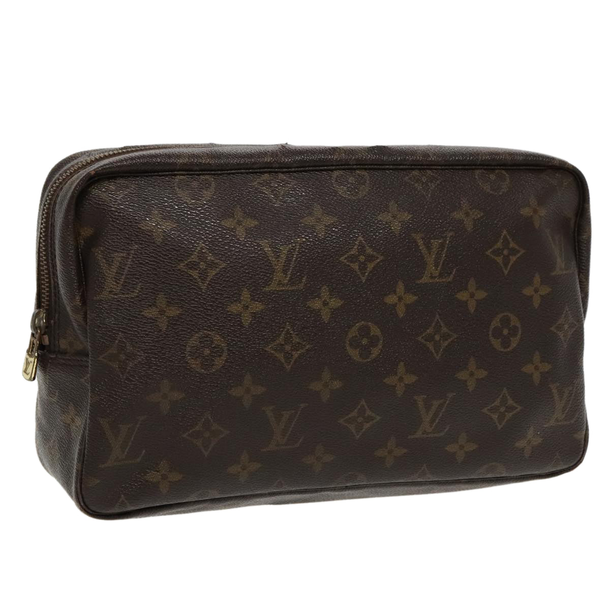 LOUIS VUITTON Monogram Trousse Toilette 28 Clutch Bag M47522 LV Auth th5368