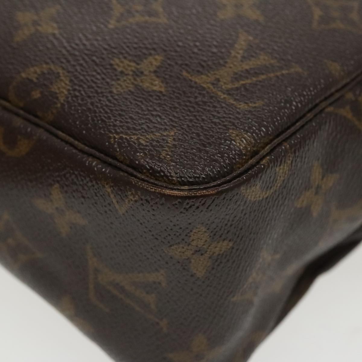 LOUIS VUITTON Monogram Trousse Toilette 28 Clutch Bag M47522 LV Auth th5368