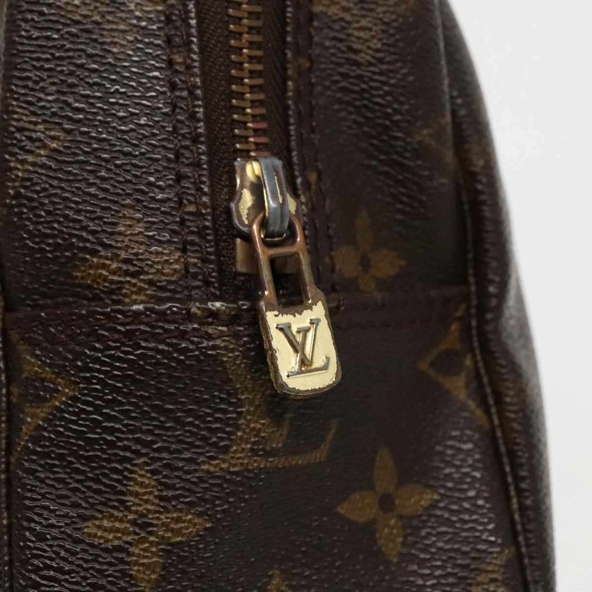 LOUIS VUITTON Monogram Trousse Toilette 28 Clutch Bag M47522 LV Auth th5368