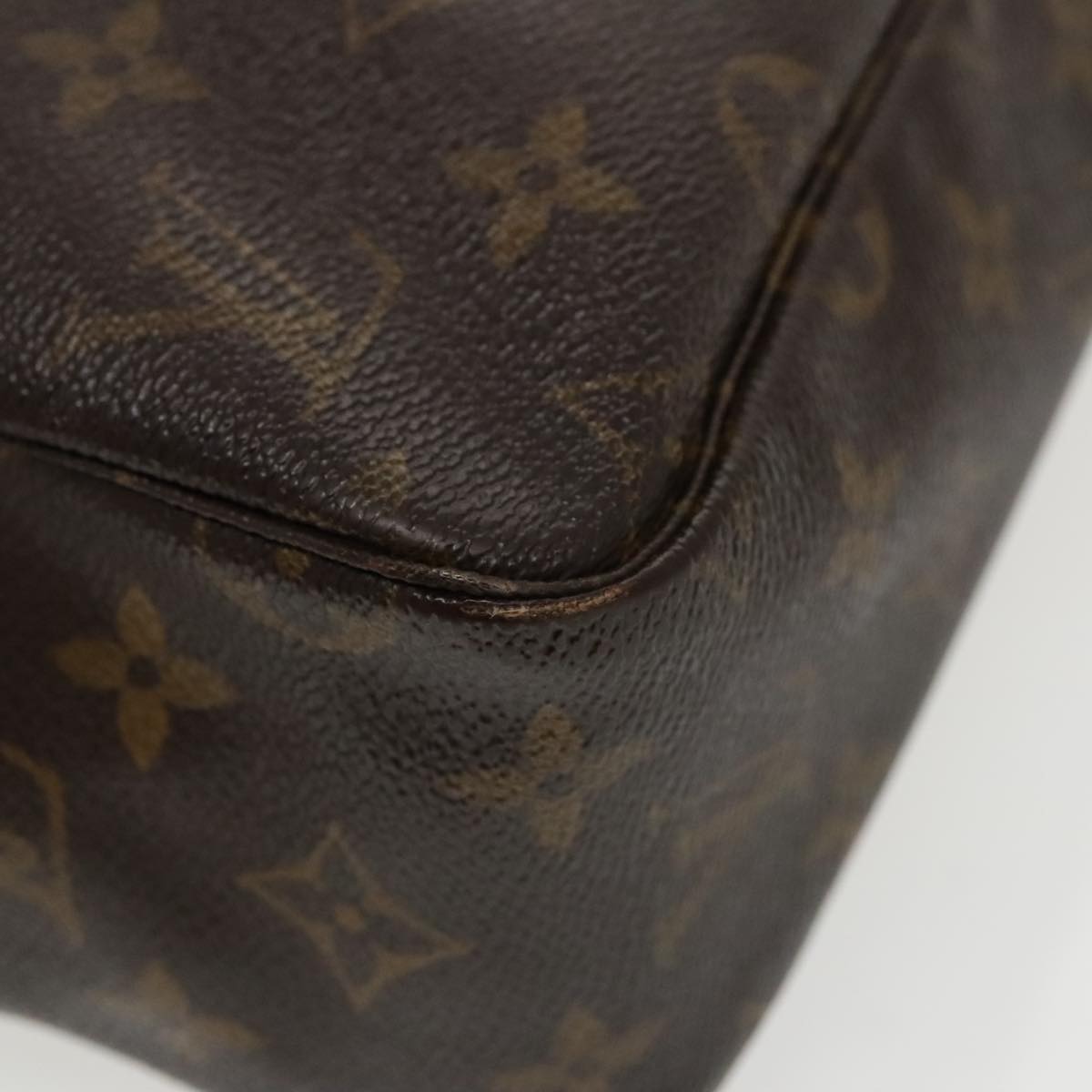 LOUIS VUITTON Monogram Trousse Toilette 28 Clutch Bag M47522 LV Auth th5368