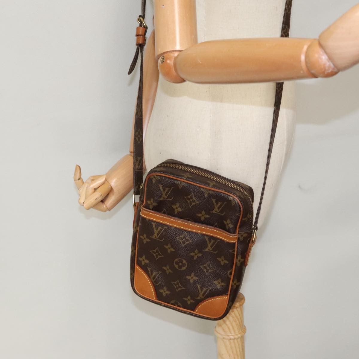 LOUIS VUITTON Monogram Danube Shoulder Bag M45266 LV Auth th5373