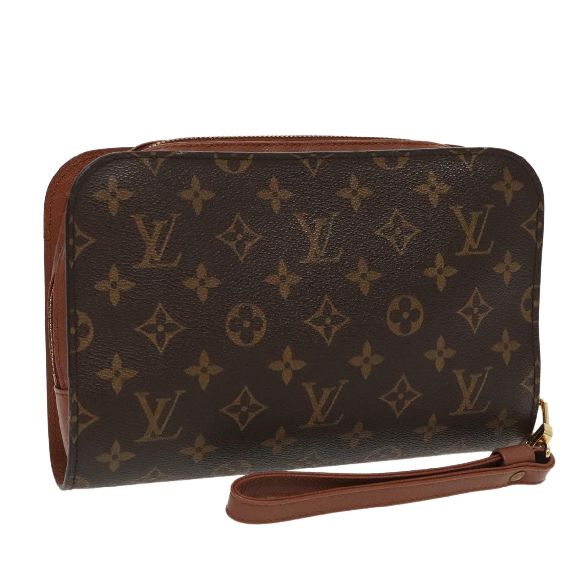 LOUIS VUITTON Monogram Orsay Clutch Bag M51790 LV Auth th5375