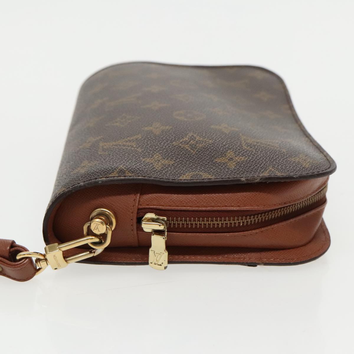 LOUIS VUITTON Monogram Orsay Clutch Bag M51790 LV Auth th5375