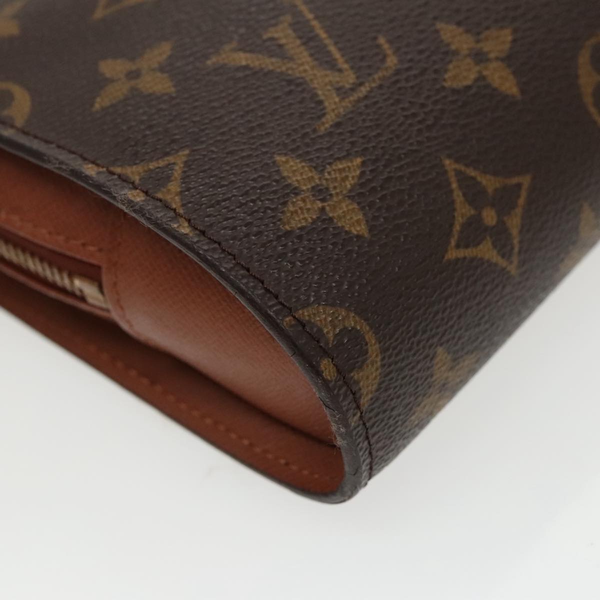 LOUIS VUITTON Monogram Orsay Clutch Bag M51790 LV Auth th5375