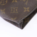 LOUIS VUITTON Monogram Poche Toilette 15 Pouch M47546 LV Auth th5376-16