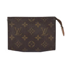 LOUIS VUITTON Monogram Poche Toilette 15 Pouch M47546 LV Auth th5376-13