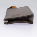 LOUIS VUITTON Monogram Poche Toilette 15 Pouch M47546 LV Auth th5376-3