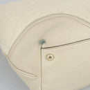 GUCCI Tote Bag Leather Beige Gold 169945 Auth th5379-9