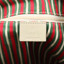 GUCCI Tote Bag Leather Beige Gold 169945 Auth th5379-16