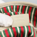 GUCCI Tote Bag Leather Beige Gold 169945 Auth th5379-12