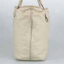 GUCCI Tote Bag Leather Beige Gold 169945 Auth th5379-3