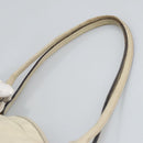 GUCCI Tote Bag Leather Beige Gold 169945 Auth th5379-7
