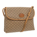 GUCCI Micro GG Supreme Shoulder Bag PVC Beige Gold 49 007 5548 Auth th5401-1