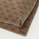 GUCCI Micro GG Supreme Shoulder Bag PVC Beige Gold 49 007 5548 Auth th5401-9