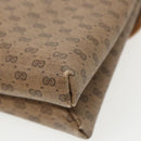 GUCCI Micro GG Supreme Shoulder Bag PVC Beige Gold 49 007 5548 Auth th5401-15