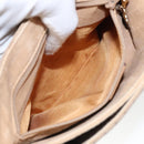 GUCCI Micro GG Supreme Shoulder Bag PVC Beige Gold 49 007 5548 Auth th5401-21