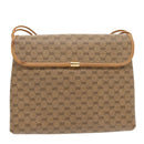 GUCCI Micro GG Supreme Shoulder Bag PVC Beige Gold 49 007 5548 Auth th5401-2