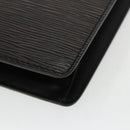 LOUIS VUITTON Epi Pochette Homme Clutch Bag Black Noir M52522 LV Auth th5405-15