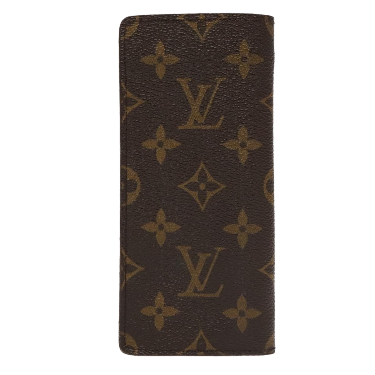 LOUIS VUITTON Monogram Etui Lunette Simple Glasses Case M62962 LV Auth th5409 - 0