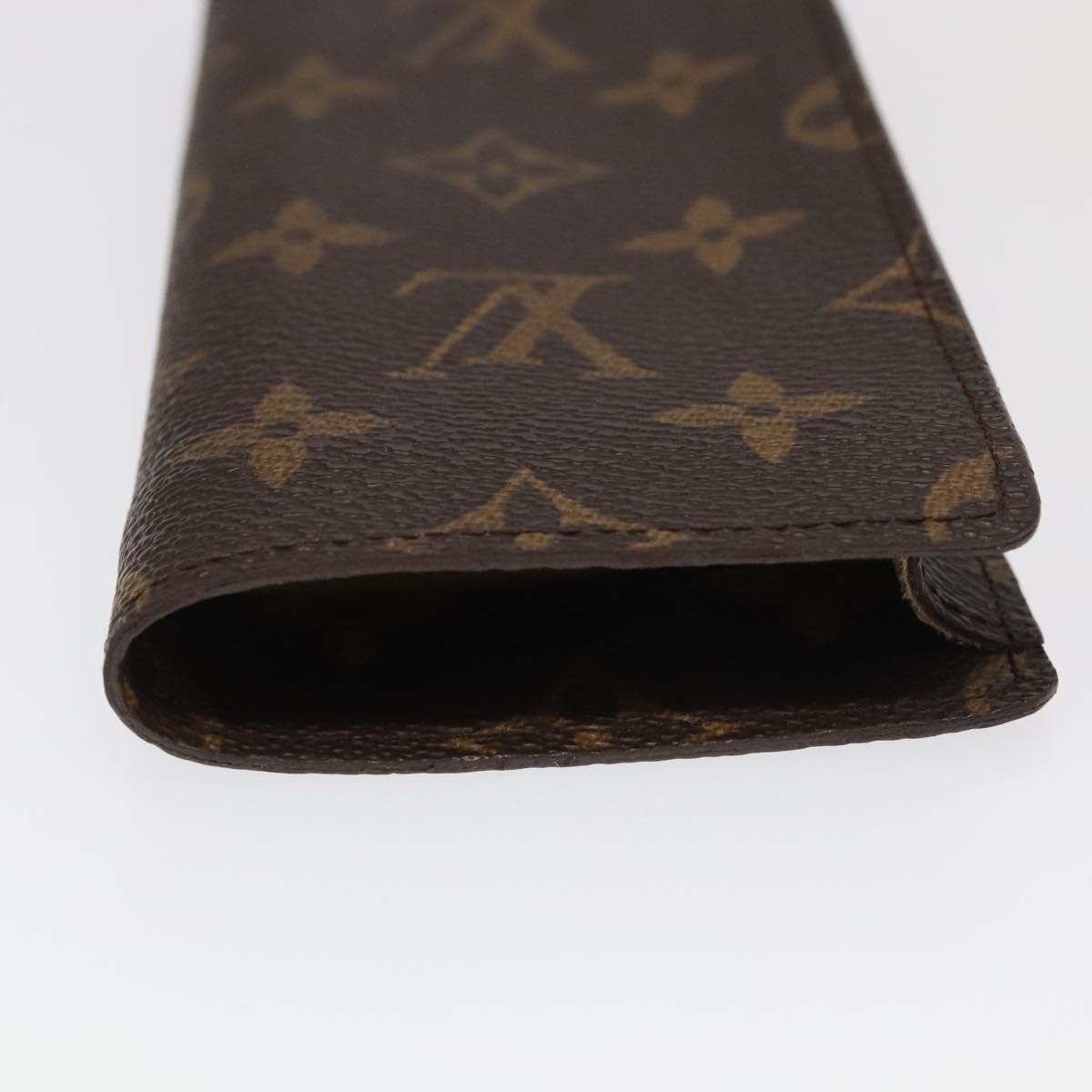 LOUIS VUITTON Monogram Etui Lunette Simple Glasses Case M62962 LV Auth th5409