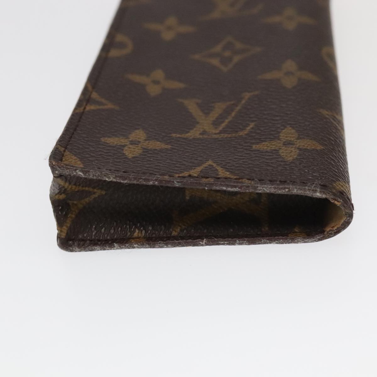 LOUIS VUITTON Monogram Etui Lunette Simple Glasses Case M62962 LV Auth th5409