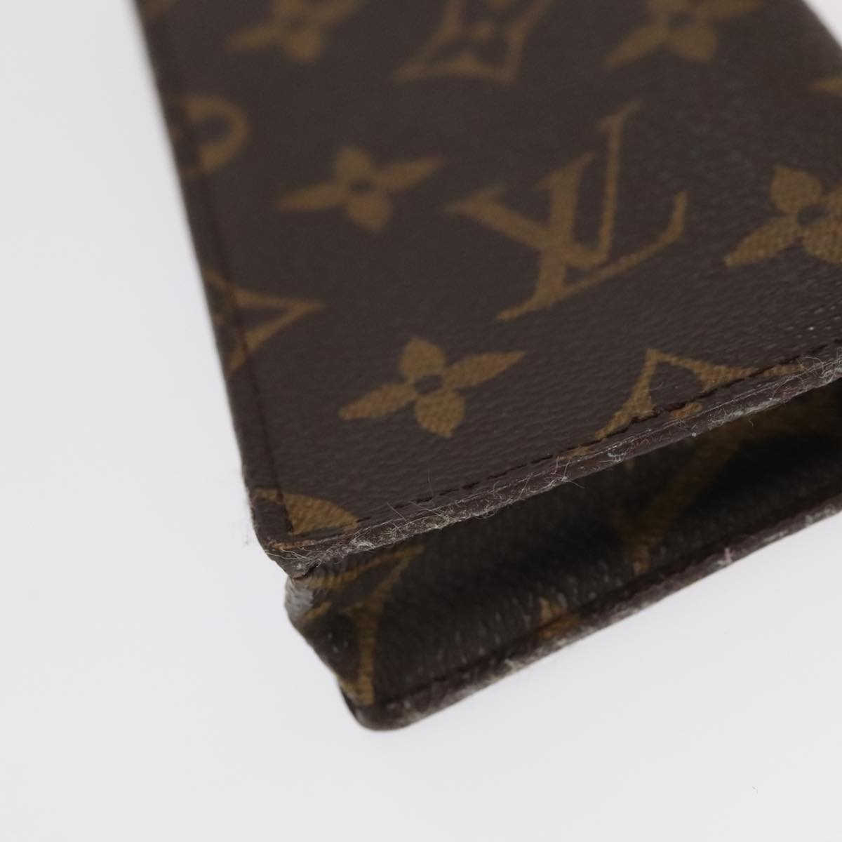 LOUIS VUITTON Monogram Etui Lunette Simple Glasses Case M62962 LV Auth th5409