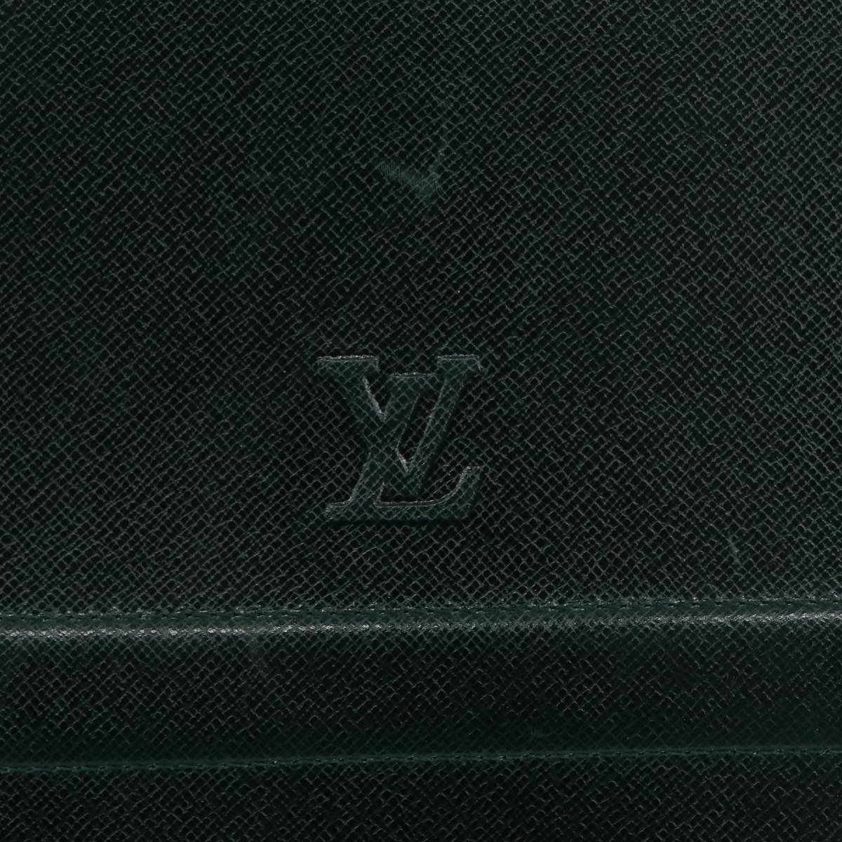 LOUIS VUITTON Taiga Leather Volga Briefcase Epicea M30204 LV Auth th5410